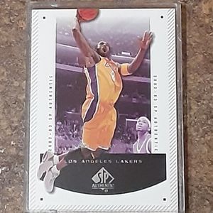 Kobe Bryant Los Angeles Lakers Collector's Card w/